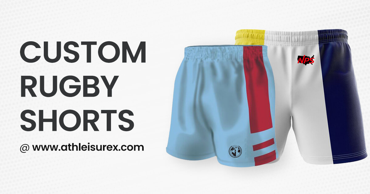 Custom Rugby Shorts for Men and Women