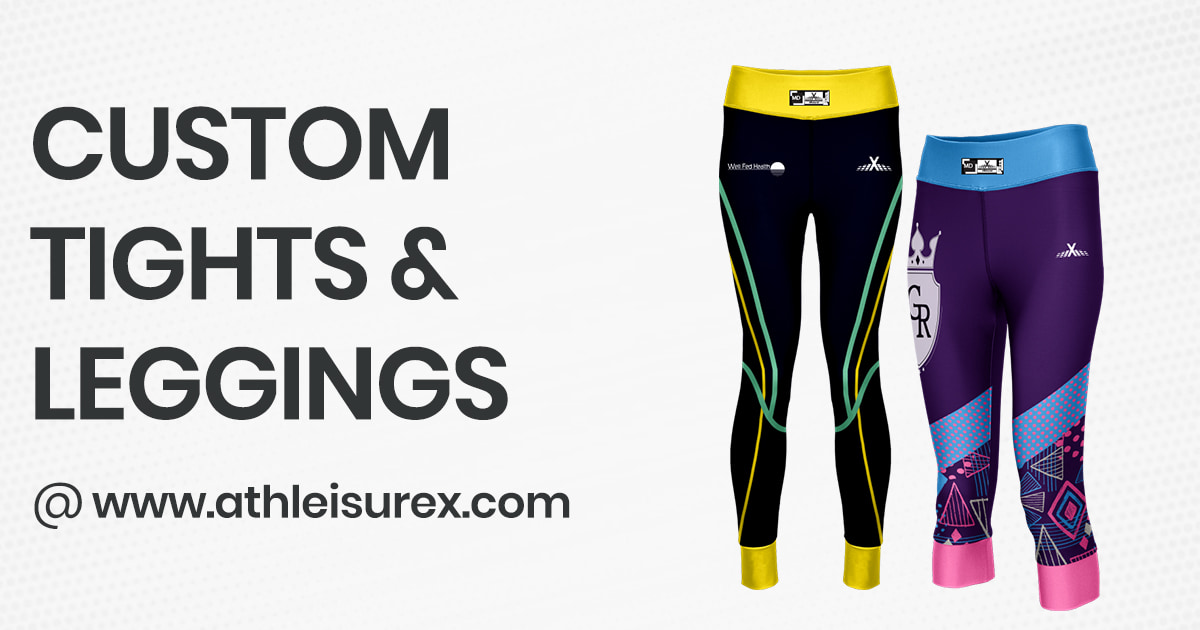 Shop Custom Tights and Leggings For Your Team